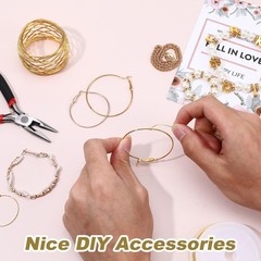 15 Rolls Jewelry Wire 18 20 22 24 26 Gauge Copper Stainless Steel Beading