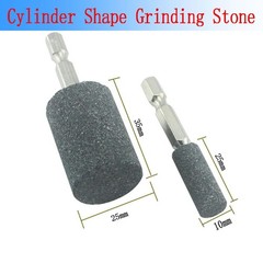 Luo ke 6 Pcs Rotary Grinding Stone, 1/4” Hex Shank Abrasive 6 millimeters