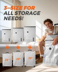 15 Pack Vacuum seal Bags for Clothing Travel with Power Pump and Luggage Scale,