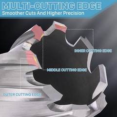 HSS Annular Cutter,3/4 Inch Diameter X 1 Inch Depth, 3/4 Inch Weldon