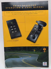 Allison Shift Selector Operation and Code Manual 6/2000