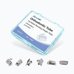 Dental Orthodontic Buccal Tube 1st 2nd Molar Tube 018 022 Roth MBT (20sets=80pcs