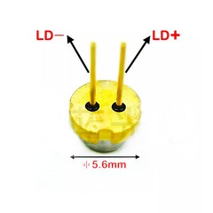 10pcs 520nm 300mW 0.3W laser diode GH0523AD2G SHARP multimode green light
