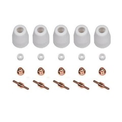 20pcs/Set Consumables Plasma Nozzles Cutter CUT 40/50 Cutting Electrodes Tips
