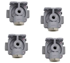 4PK Quick Release Valves, 1/4″ NPT Supply Replace 289714, Bendix 109089