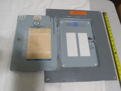 ITE electric cabinet front J-465 240V 3 Phase cover door 18″x14 5/8″ from EQ412B