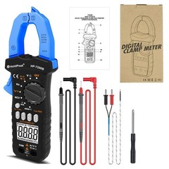 Digital Clamp Meter AC DC Current Multimeter TrueRMS 6000 Counts Amp Volt Tester