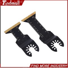Findmall 16 Pcs Extra-Long Titanium Oscillating Tool Blades Multi Tool Blades