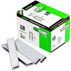 meite 18 Gauge 1/4″ Narrow Crown Staples 1/2″ to 1-1/2″ Length Heavy Duty Staple