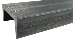 6.7# 5in x 1-3/4in x 36in 0.19in Thick Web (Approx 3/16) Steel Channel Iron