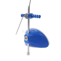 Dental Orthodontic Forward Pull Headgear Multi Adjustable with Single Lever Blue