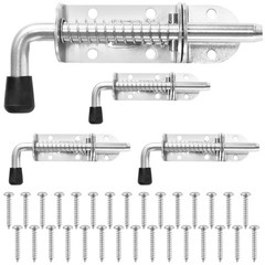 BANCHELLE Spring Loaded Latch Pin with Pin Receiver and Screws 2 PCS | 304 St…