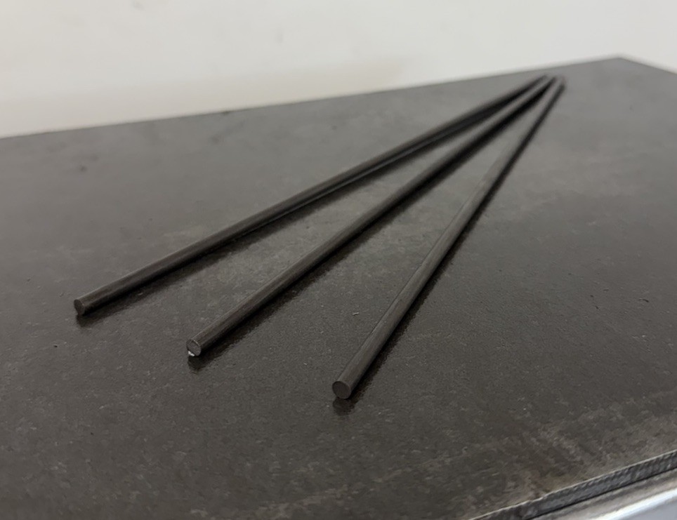 4140 Alloy Steel Round Bar Annealed Cold Drawn – 3/16″ Dia x 12″ Long (3 PC LOT)