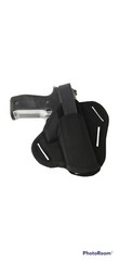 Uncle Mike’s Law Enforcement Super Belt Slide Holster R/L Hand Size 2 #8602-0