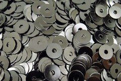 (700) 1/4″ x 1″ OD Flat Fender Washers – Zinc Plated