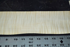 Curly Maple Raw Wood Veneer Sheet 4 x 45 inches 1/42nd 4669-71