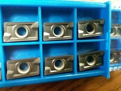 3″ 90 degree indexable face shell mill, extra 20pcs APKT1604 inserts,CAT40 arbor