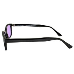 X KD’s Sunglasses Purple Lens Motorcycle Sunglasses Large Size UV400