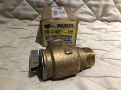 NOS 3/4″ Apollo Safety Relief Valve 30psi Bronze 10-407-05 SHIPS FREE
