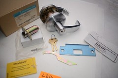 SARGENT 28 65G37 Satin Chrome Cylindrical Lock 6500 Classroom Lever Door Lock