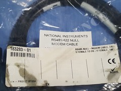 NEW – National Instruments NI RS485 / RS422 Null-Modem Cable, 183283C-01