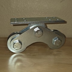 2″ Groove Wheel U-Shaped Sliding Gate Caster Heavy Duty for Sliding Gate