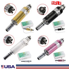 NSK Style Dental Slow Low Speed Air Motor Handpiece E-type 4holes Midwest M4 Or