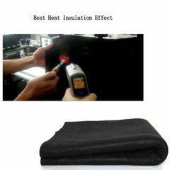 Large 4′ x 6′ x 3mm Welding Blanket Plumbing Shield Heat Slag Carbon Fiber Cloth