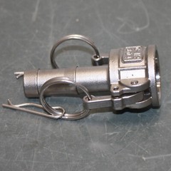 (2) USA Sealing Cam And Groove Fitting BULK-CGF-287, 1/2″ Coupler Type C, 304 SS