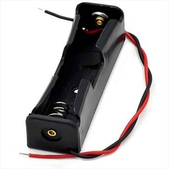 Black Plastic DIY Battery Storage Case Clip Holder Container Box Wire Lead Pin