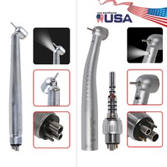 Dental 45° Angle/Large Head LED E-generator / Fiber Optic Handpiece 4H 6Pin YD6