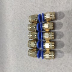 20x Quick 3/8″ OD Tube X 1/4″ NPT Pneumatic Fitting Push To Connect Air Fitting