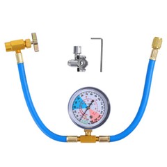 BPV31 Bullet Piercing Tap Valve Gauge Kit Home Refrigerator Fluoridation Freezer