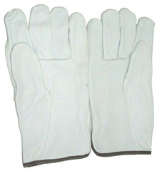 Goatskin Leather Gloves Driver Glove Gray Men’s Work Gloves Size Large Pair