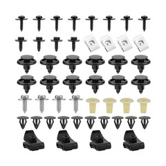 50Pcs Replacement Screw Clips Rivet Fastener for Toyota Fender Bumper Splash