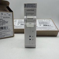 Leviton LB120-DFT 20A 1-Pole AFCI/GFCI Dual Function Circuit Breaker NEW 10X