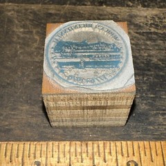 Print Block “ America’s Bicentennial 1776 – 1976 “￼