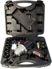 JET 1/2″ Impact Wrench Kit + 10 Sockets 1200 ft/lb Breakaway Torque JAT-121k