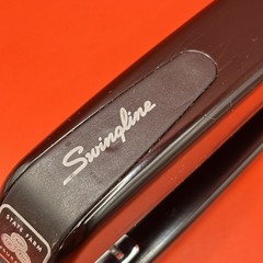 VTG State Farm Black Swingline Stapler 747 w/ Gray Base – Made in USA – New York