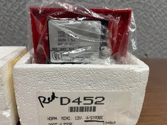 Radionics D452 horn strobe; NOS. New in open box