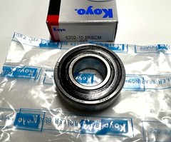 2(Pack) 6202-10 2RSCM KOYO 2 RUBBER SHIELDED BALL BEARING 5/8″ X 40mm X 12mm NEW