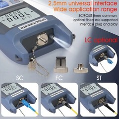 Fiber Optic FTTH Tool Kit FC-6S Cutter Cleaver Optical Power Meter Visual Device