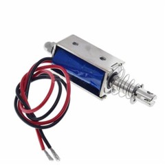 JF-0530B DC 6V 12V 24V Push&Pull type Open Frame Electromagnet keepping Force