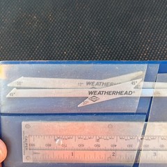 Weatherhead & Gates TA-1002 SAE & Metric Thread Identification Kit Caliper Gage