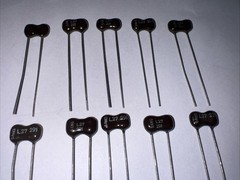 Silver Mica Capacitor 27PF 500V 5% New Quantity of 10 by Sangamo 30 Day Returns.