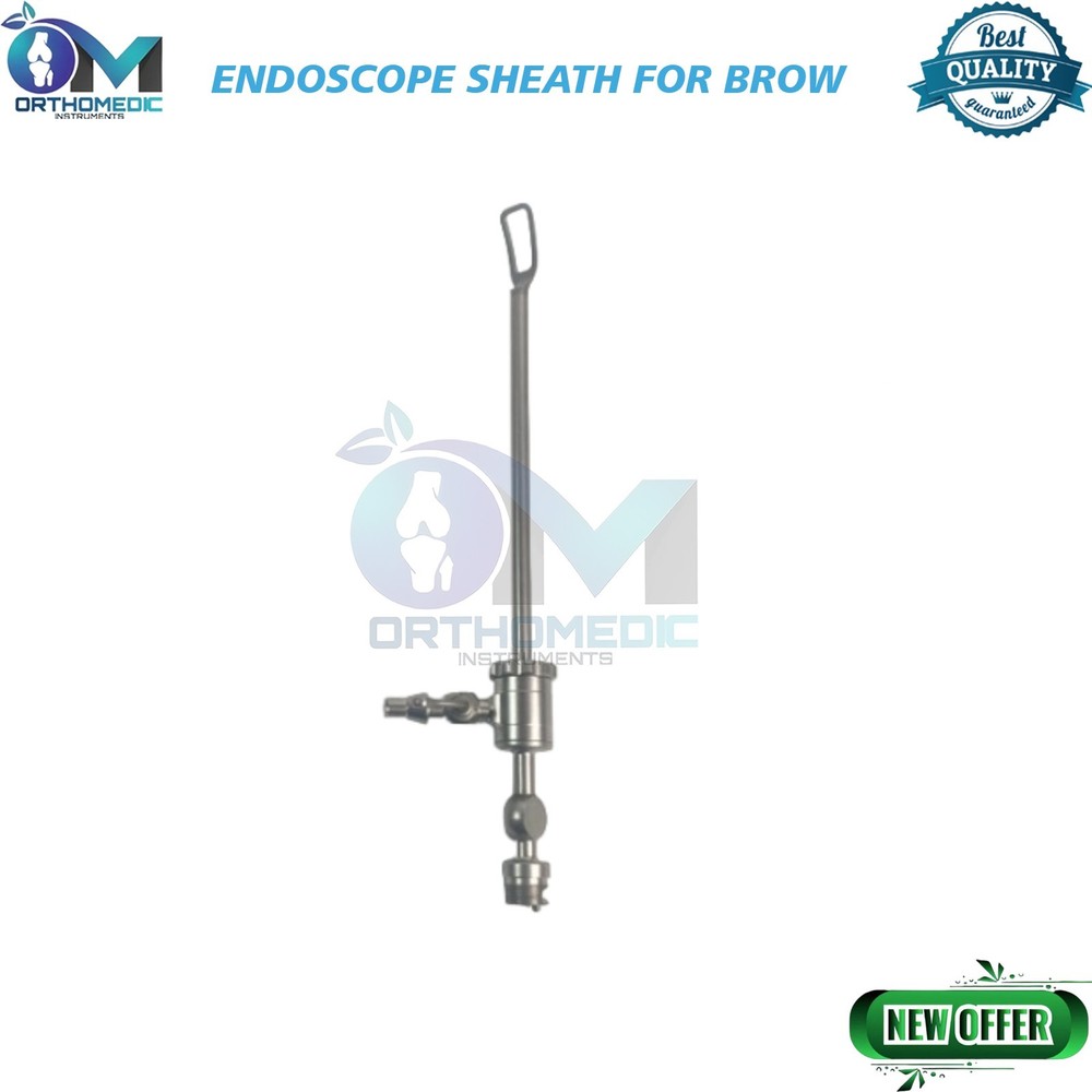 Endoscope Sheath For Brow Lift Surgery with Hole (Upward) 4mmx17.5c 30 degrees