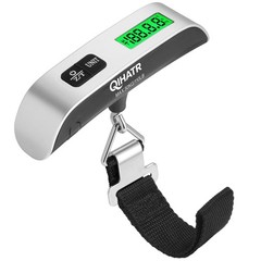 QIHATR Luggage Scale, 110lb Portable Luggage Weight Scale for Travel with Back