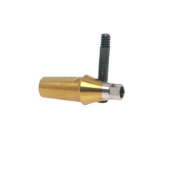 Titanium straight abutment Hiossen Osstem Mini D Ø4. 5 Hex Abutment Ti Grade TS