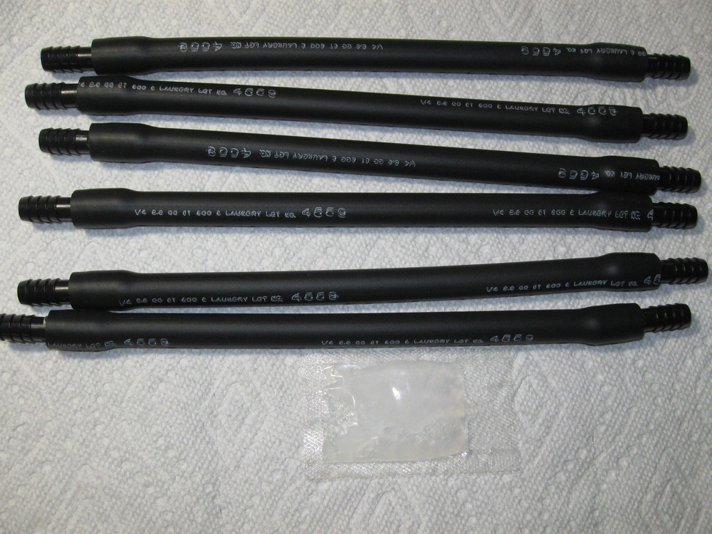 Peristaltic Pump Tubes 1/4″ x 1/2″ x 9-1/4″ Long Pack of 6 + 3/8″ Barb Connector
