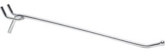 4 pack 8″ Ball Tip Pegboard Hook Heavy-Duty Zinc Peg Storage w/ Safety Ball Tip